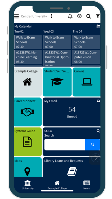 myoxford mobile screen